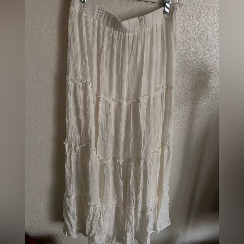 Princess Polly White Maxi Skirt - US 8 NWOT